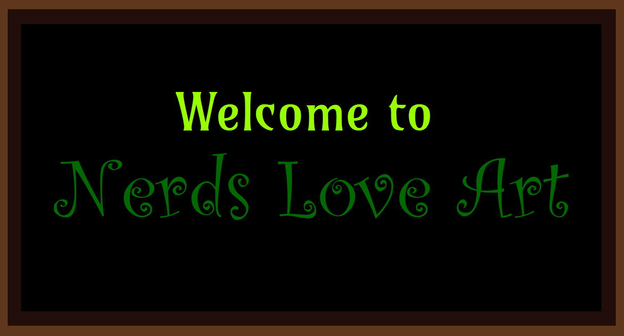 Welcome to the Nerds Love Art official website!