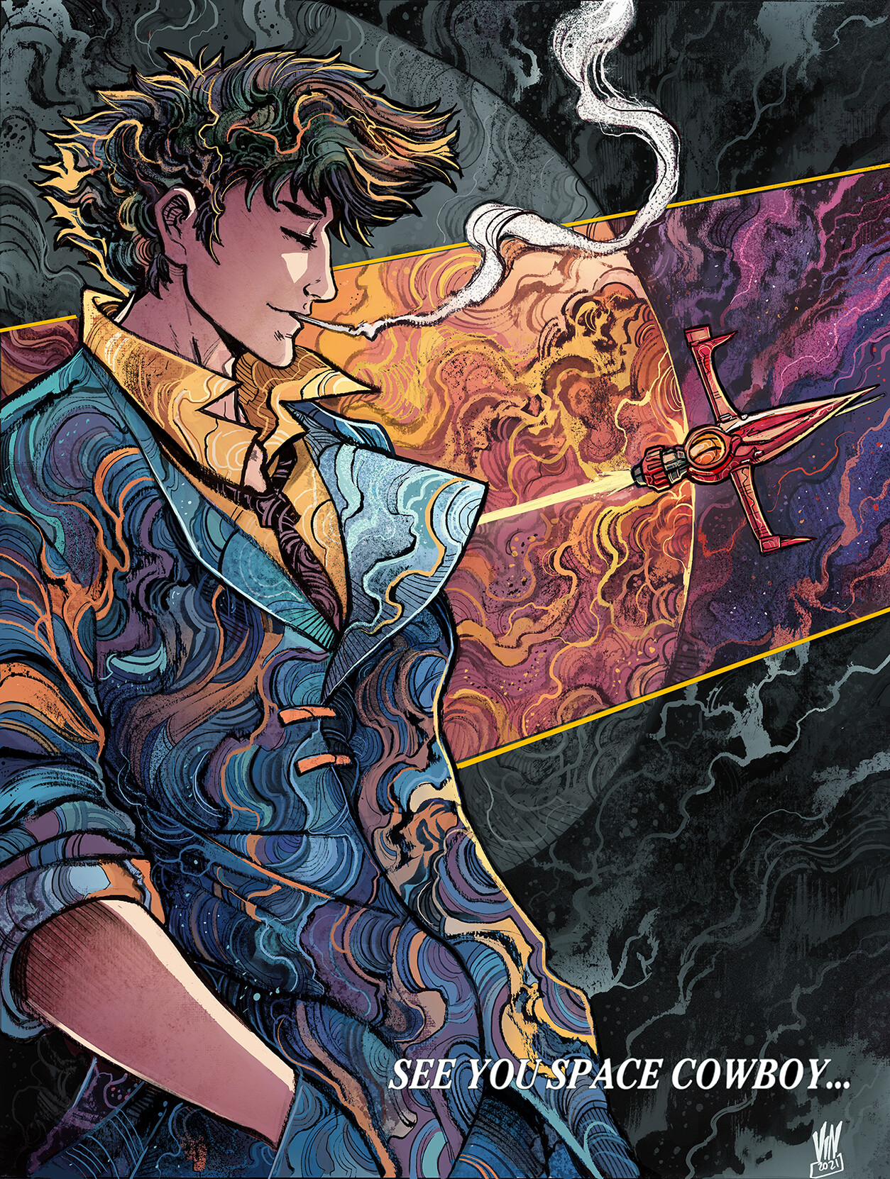 “See You Space Cowboy…” by Vincenzo Riccardi