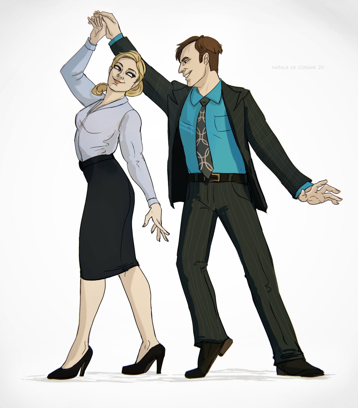 “Kim and Jimmy” by Natalie de Corsair