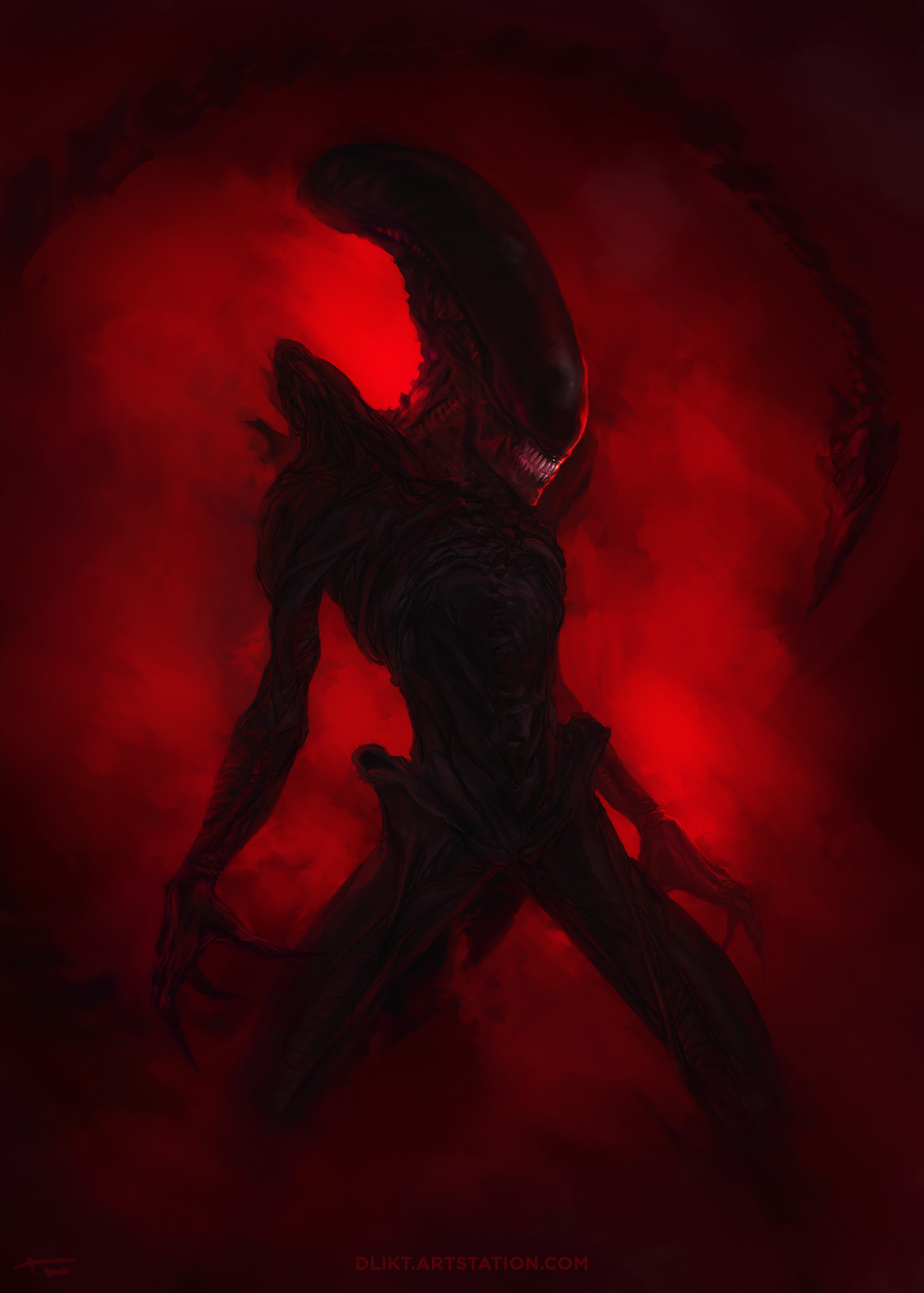 “Xenomorph Nightmare” by Norbert Toth