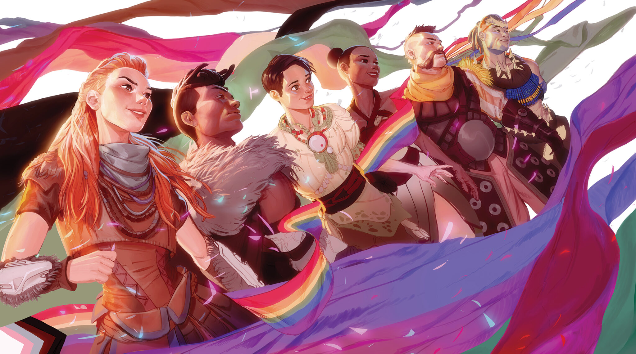 Guerrilla Games Celebrates Pride Week With Horizon Artwork