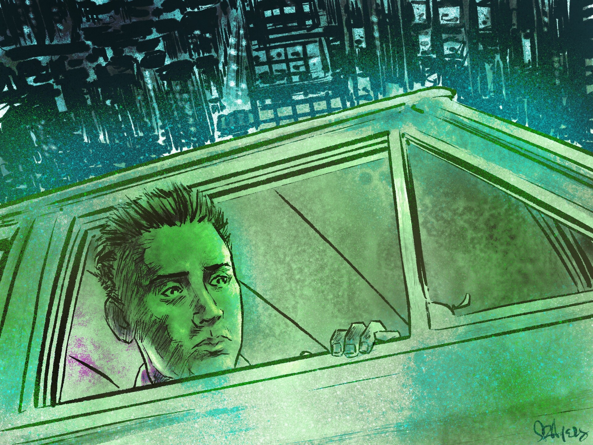 “Repo Man” by S.R. Ayers