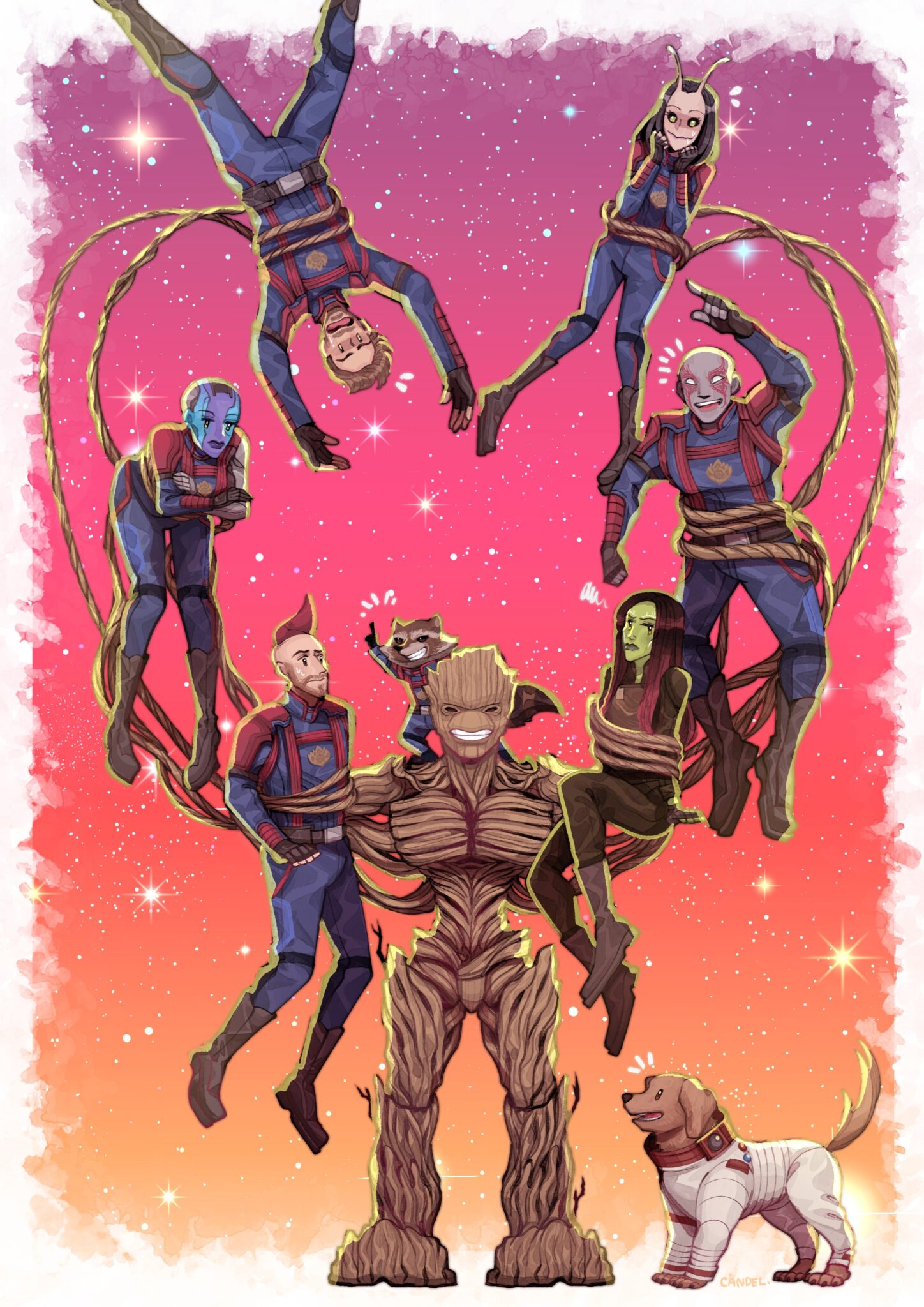 “We Are Groot” by Candel