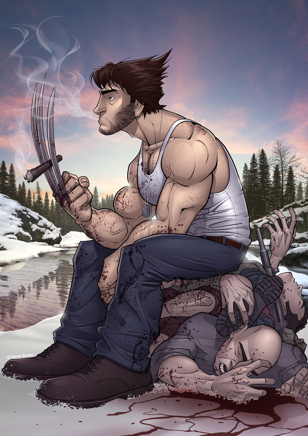 “Wolverine: Origins” by Patrick Brown