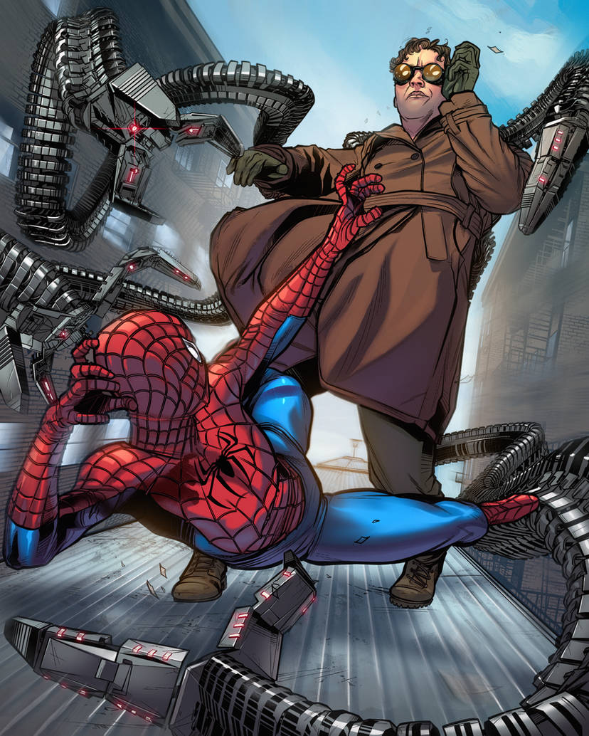 “Spider-Man 2” art by George Quadros color by Vinicius Townsend