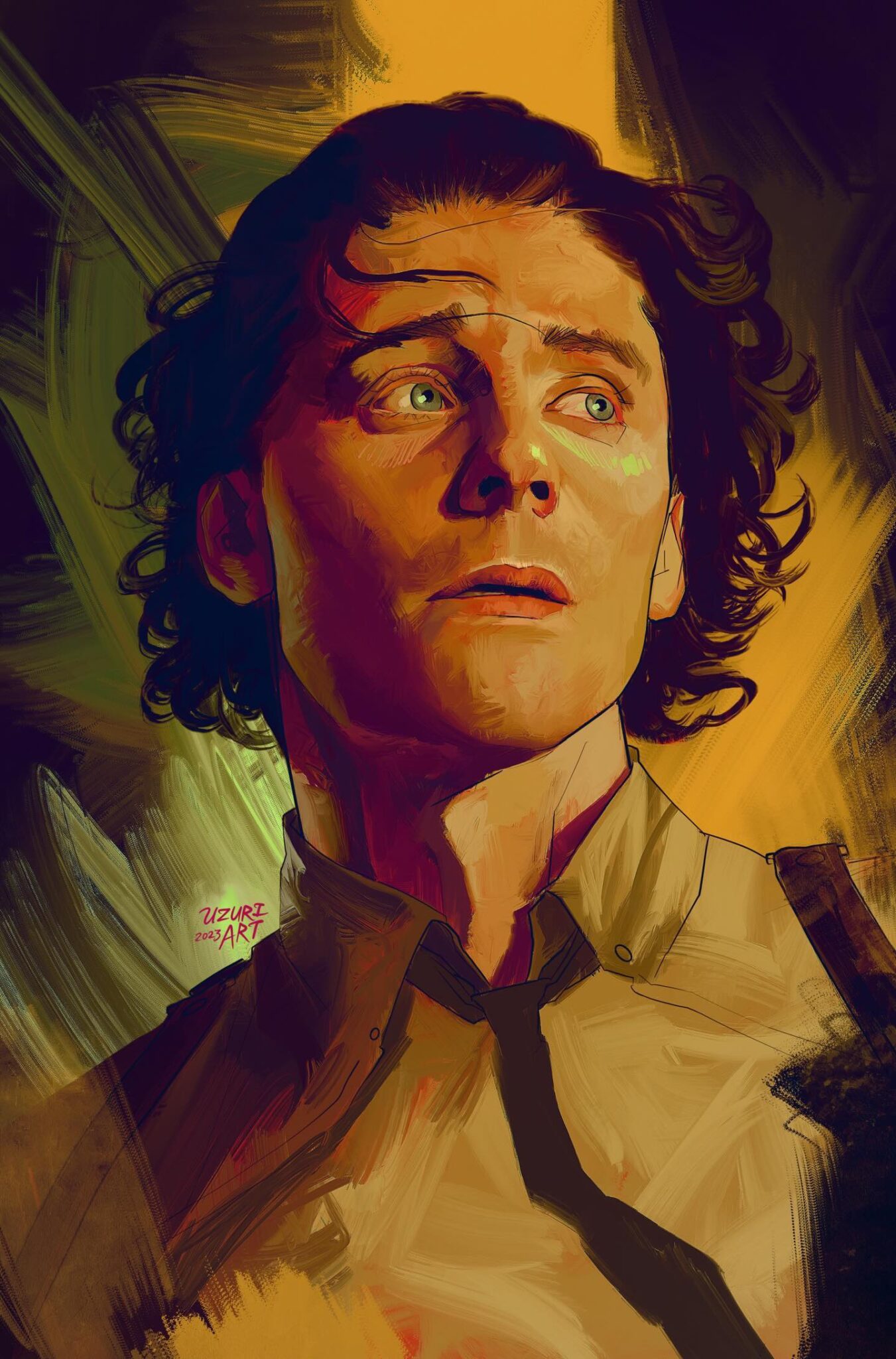 “Loki” by Uzuri Art