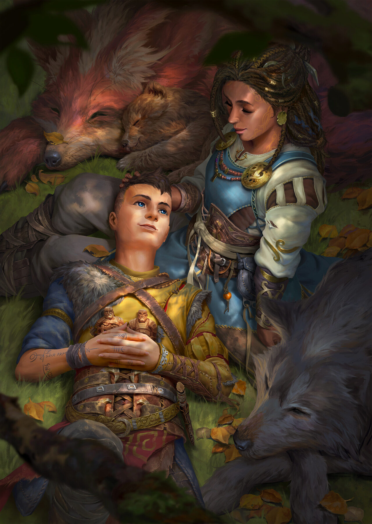 “Lullaby of the Giant” by Iqnatius Budi - Nerds Love Art