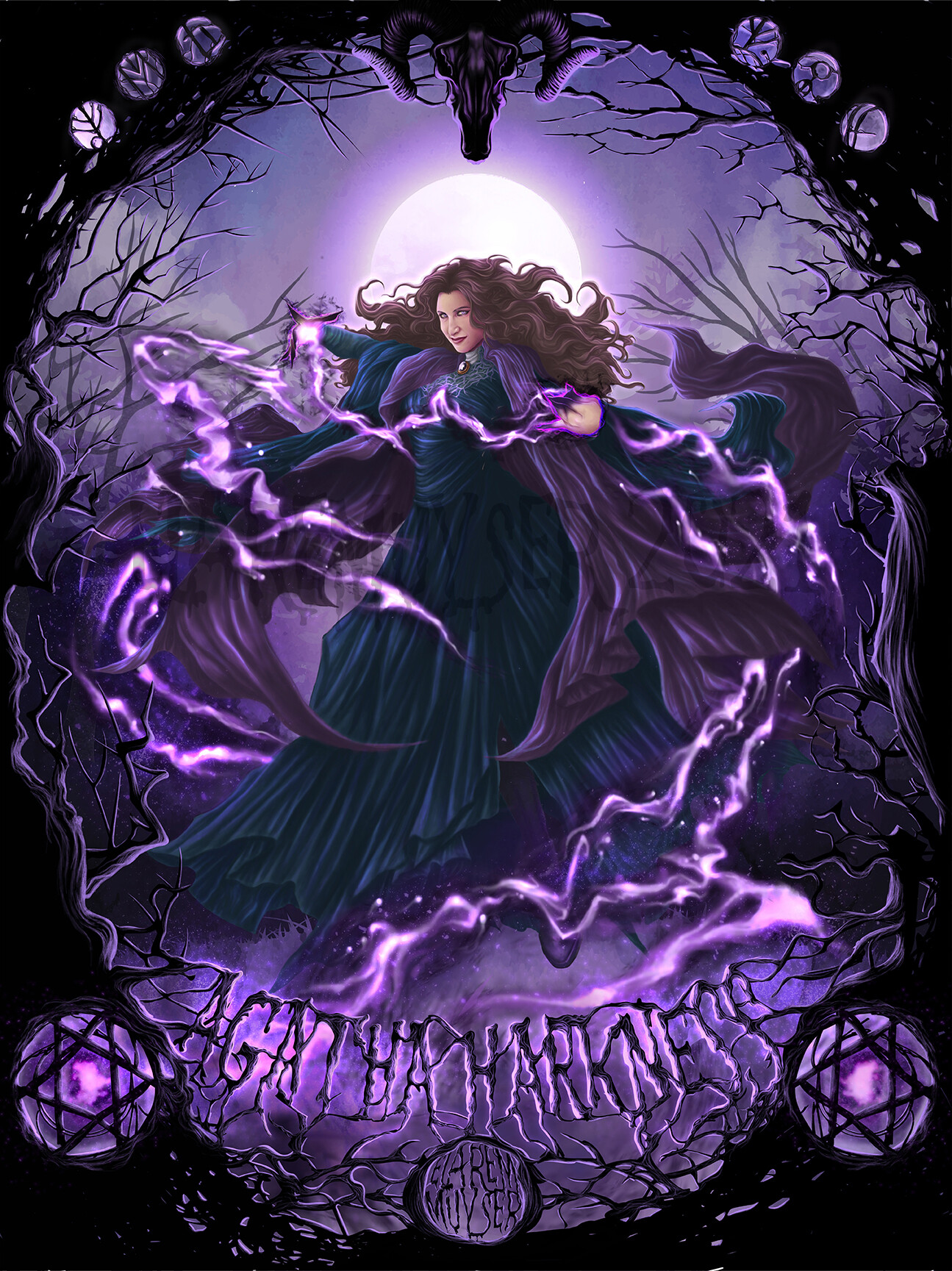 “Agatha Harkness” by Luigi Serran