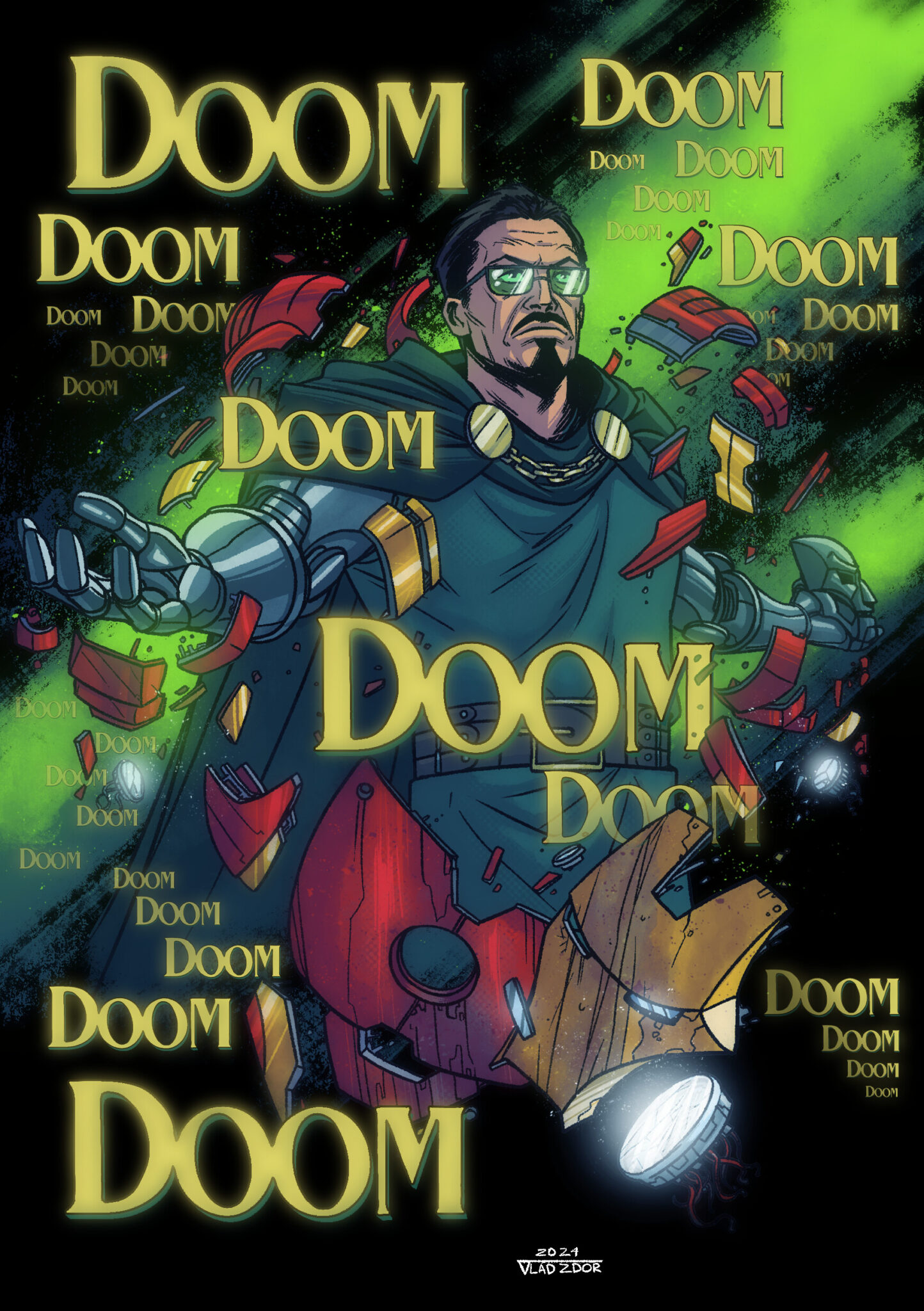 “New MCU Dr. Doom” by Vlad Zdor