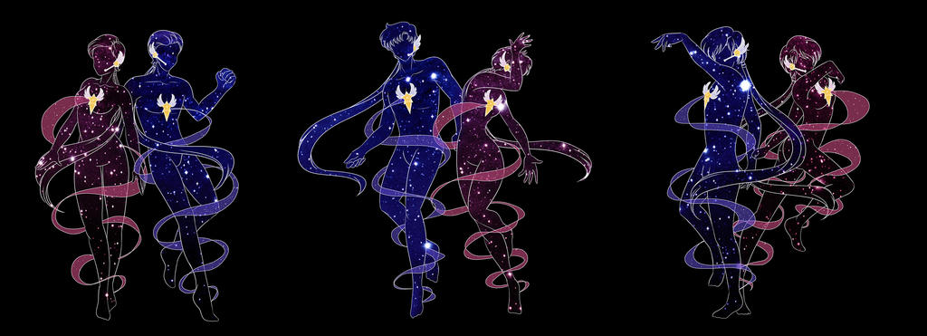 “Starlight Henshin” by Sarah Meadows