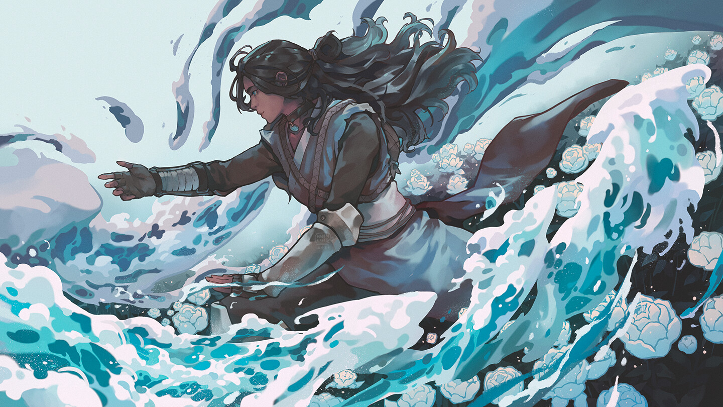 “Be Like Water” by Hammling
