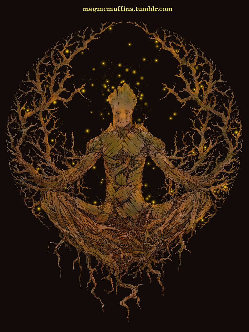 “Groot Mandala” by Meg Kirkpatrick