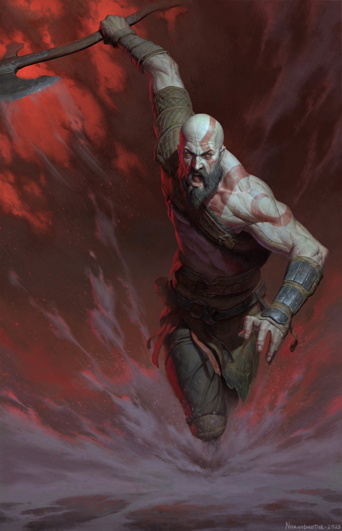 “Kratos” by Naranbaatar Ganbold